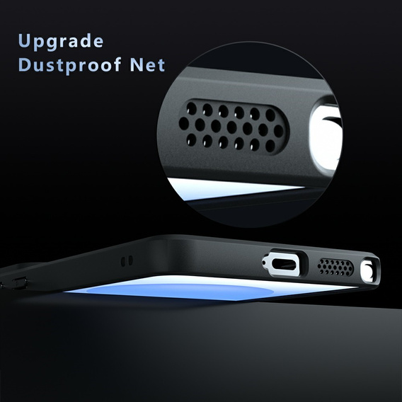 Matt tok MagSafe-hez Samsung Galaxy S26 Ultra készülékhez, fekete