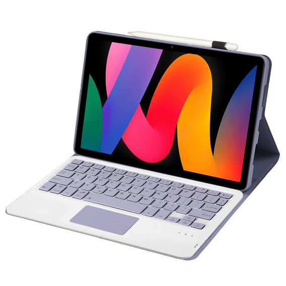 Tok + billentyűzet Xiaomi Redmi Pad SE 11", TouchPad, lila