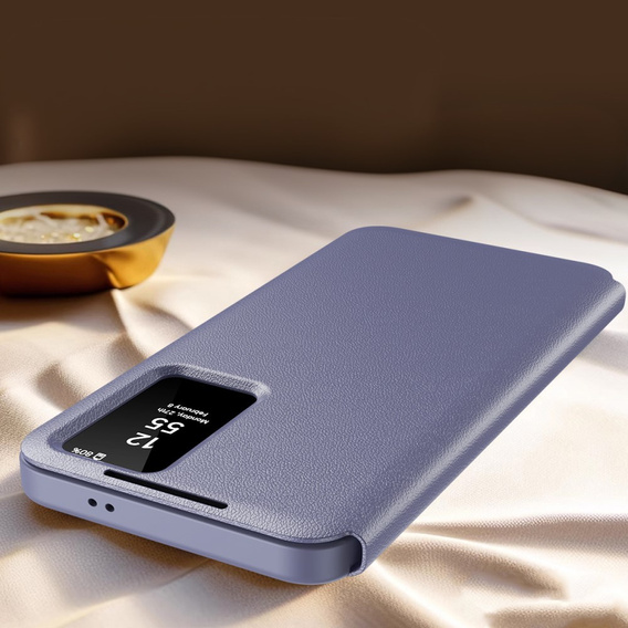 Flip tok Samsung Galaxy S23, Smart View Wallet, lila