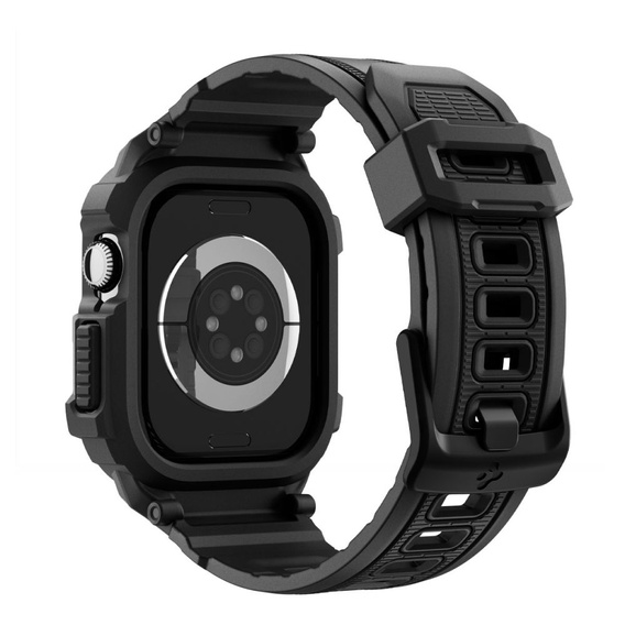 Spigen Rugged Armor Pro V2 szíj tokokkal Apple Watch 10/11 42 mm-es modellekhez