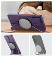 Tok Samsung Galaxy S25 Ultra készülékhez, Suritch Shockproof, MagSafe, lila