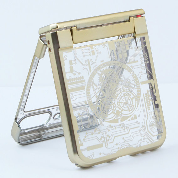 Tok Samsung Galaxy Z Flip 5 5G, Mechanical Legend, arany