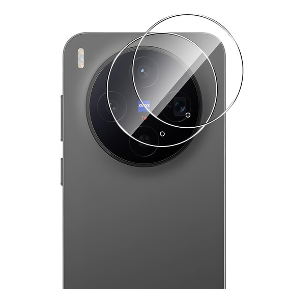 2x ERBORD edzett üveg képernyővédő a Vivo X300 Pro készülékhez