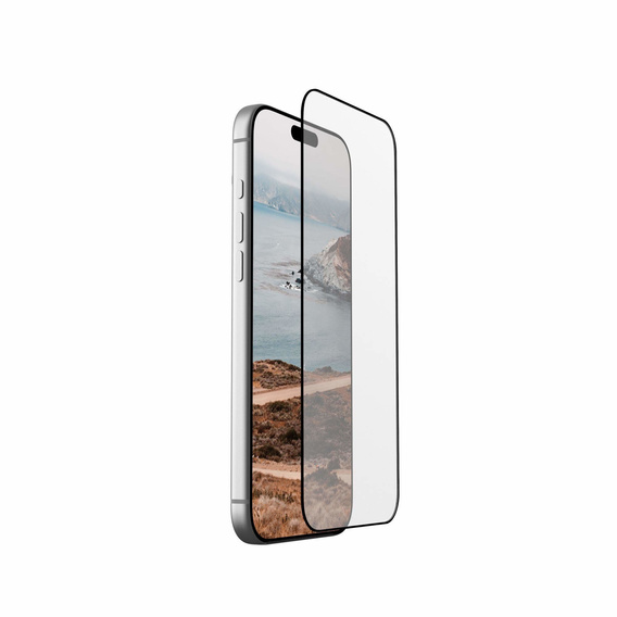 Urban Armor Gear edzett üveg iPhone 17 Pro Max készülékhez, Glass Shield, rögzítő kerettel