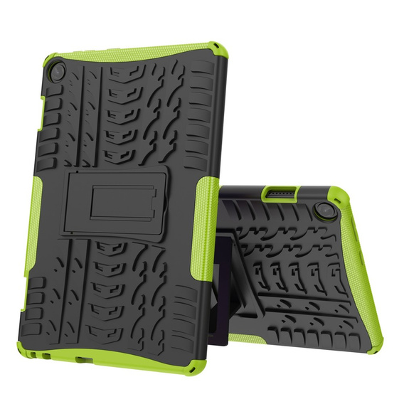Tok Lenovo Tab M10 10.1 Gen 3, Tire Armor, fekete / zöld