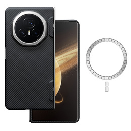 Tok Honor Magic V3 5G, Aramid Fiber Cover, fekete