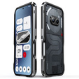Teletok LUPHIE Nothing Phone 2a / 2a Plus-hoz, Armor Bumper, fekete