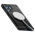Spigen tok Samsung Galaxy S25 Ultra készülékhez, Tough Armor Mag Mag MagSafe, fekete + 9H edzett üveg