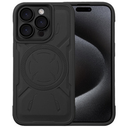 Tok iPhone 15 Pro, ERBORD Armor Mag, fekete