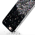 Telefontok a iPhone 6/6s 4.7, Glittery, fekete