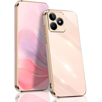 Tojás Realme Note 50, Glamour CamShield, rózsaszín rose gold