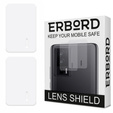 2x ERBORD edzett üveg a kamera számára, hogy Xiaomi Poco F5 Pro, átlátszó