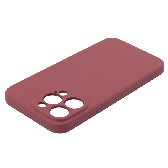 Telefontok a iPhone 15 Pro Max, Silicone Lite, piros