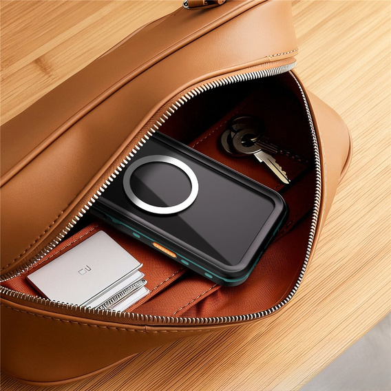 Tok iPhone 17 Pro Max készülékhez, IP68 vízálló, SHELLBOX MagSafe, kék