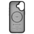 Spigen Enzo Aramid MagSafe tok iPhone 17 készülékhez, szénfekete / ezüst
