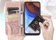 Pattintható tok a Oppo Reno 13F / Oppo Reno 13FS, Butterfly, rózsaszín rose gold
