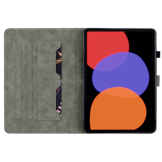Telefontok a Xiaomi Pad 6, Wallet Pen Slot, szürke