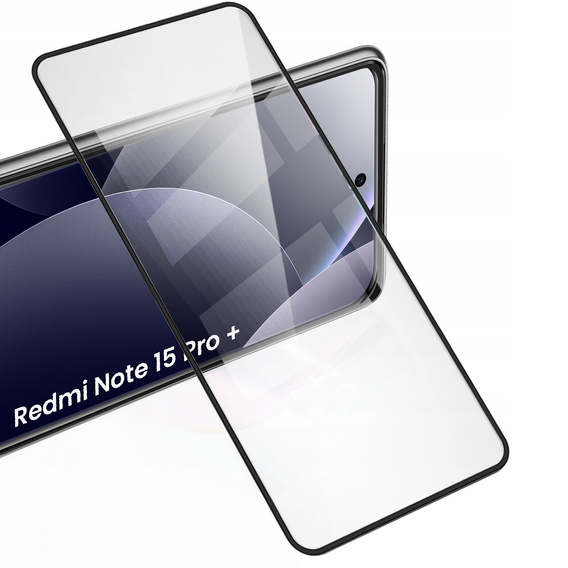 2x ERBORD 3D edzett üveg a Xiaomi Redmi Note 15 Pro Plus 5G / Poco M8 Pro 5G készülékhez