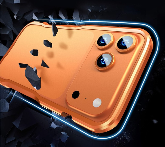 LUPHIE Armour Bumper tok Apple iPhone 17 Pro Max készülékhez