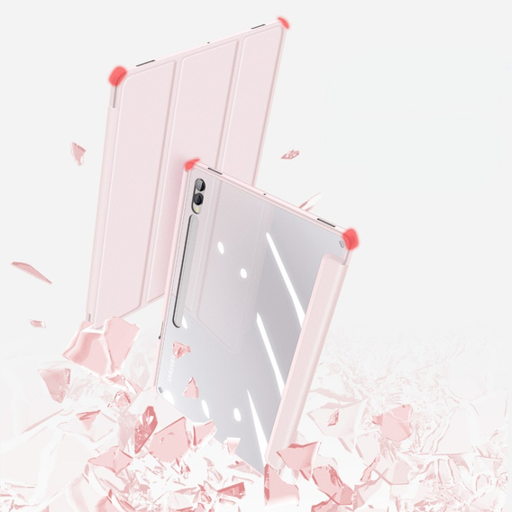 Tok Samsung Galaxy Tab S10 Ultra, Dux Ducis TOBY, rózsaszín