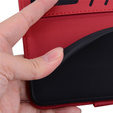 Pattintható tok a Xiaomi Redmi Note 8 Pro, Wallet Cat, piros