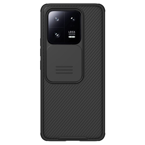 Tok Xiaomi 13 Pro, páncélozott Nillkin, CamShield Pro, fekete