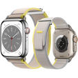 Nylon szíj az Apple Watch 1/2/3/4/4/5/6/7/8/9/10/SE/Ultra/Ultra 2 42/44/45/49MM órához