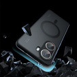 Tok Xiaomi Poco X7 Pro 5G-hoz, MagSafe, ERBORD Matt Case, fekete