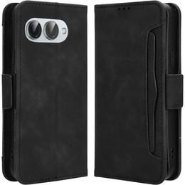 Pattintható tok a T Phone 3 5G, Card Slot, fekete