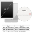 Tok iPad 7/8/9 10.2 2019/2020/2021, Smartcase, piros