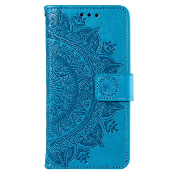 Pattintható tok a Oppo A17, Mandala, kék