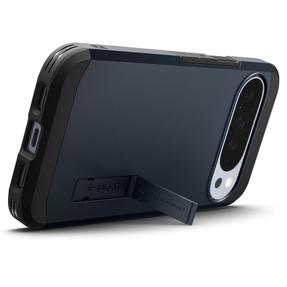 Spigen Tough Armor MagSafe tok Google Pixel 10 Pro XL, Metal Slate, fém pala
