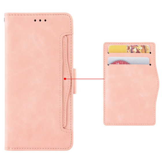 Pattintható tok a T Phone 2 5G, Card Slot, rózsaszín