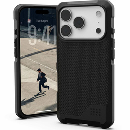 Urban Armor Gear tok iPhone 17 Pro Max, Metropolis LT MagSafe Kevlar, Kevlar fekete