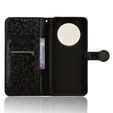 Flap tok Xiaomi Redmi A3, Wallet Rhombus, fekete
