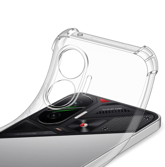 Telefontok a Xiaomi Poco F7, Dropproof, átlátszó