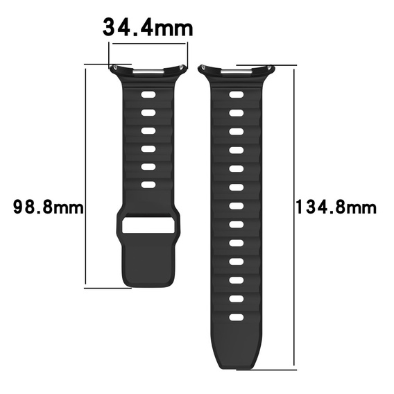 Szilikon szíj a Samsung Galaxy Watch Ultra 47 mm-es órájához