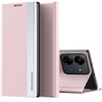 Pattintható tok a Xiaomi Redmi 13C / Poco C65, Side Magnetic, rózsaszín