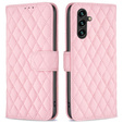 Pattintható tok a Samsung Galaxy A05s, Wallet, BINFEN COLOR, rózsaszín