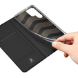 Dux Ducis Telefontok a Samsung Galaxy S23 Ultra, Skinpro, fekete