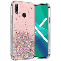 Telefontok a Huawei P Smart 2019, Glittery, rózsaszín