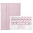 Billentyűzet tok a Xiaomi Pad 7 / 7 Pro, TouchPad, rózsaszínű