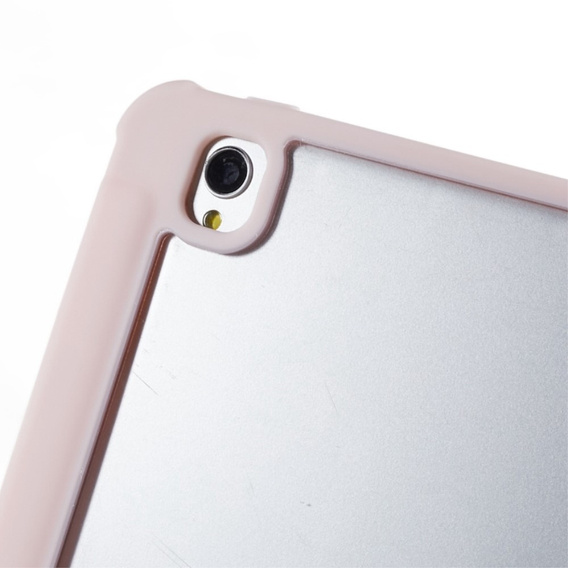 Tok iPad 10.2 2021 / 2020 / 2019, Smartcase Hybrid, tolltartó résszel, rózsaszín