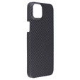 Tok iPhone 13, Aramid Fiber Cover, fekete