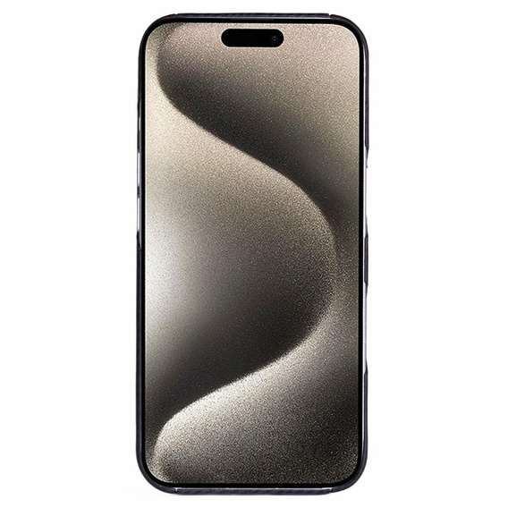 Tok iPhone 16 Pro, Aramid Fiber Cover, fekete