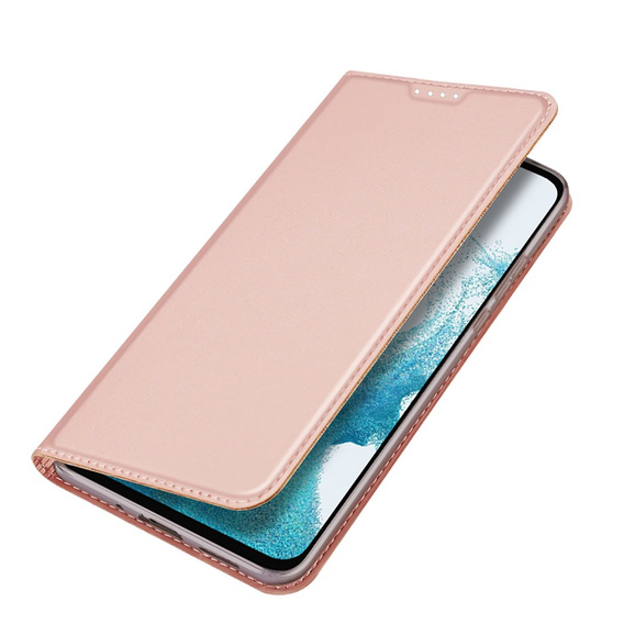 Dux Ducis Telefontok a Samsung Galaxy A54 5G, Skinpro, rózsaszín rose gold