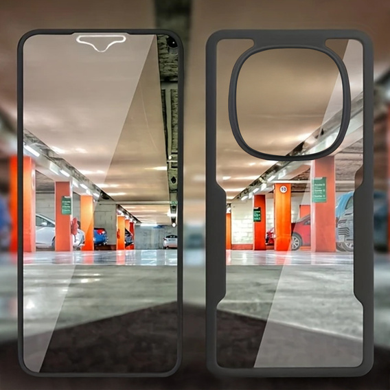 Tok Xiaomi Redmi Note 14 Pro 5G készülékhez, Shockproof, fóliával, fekete