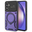 Páncélozott tok Samsung Galaxy A54 5G, CamShield MagSafe, lila