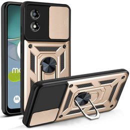 Telefontok a Motorola Moto E13, CamShield Slide, arany