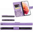 Pattintható tok a Realme 12 Pro 5G / 12 Pro+ 5G, Butterfly, lila